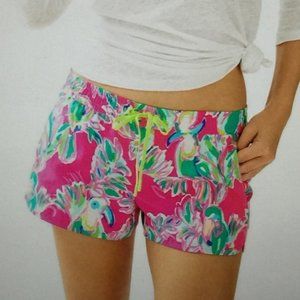 Lilly Pulitzer Run Around Shorts in Toucan Can